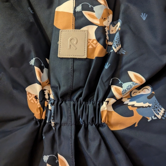 Reima Finland Snowsuit with Animal Print Baby 18-24 Months - Picture 3 of 10